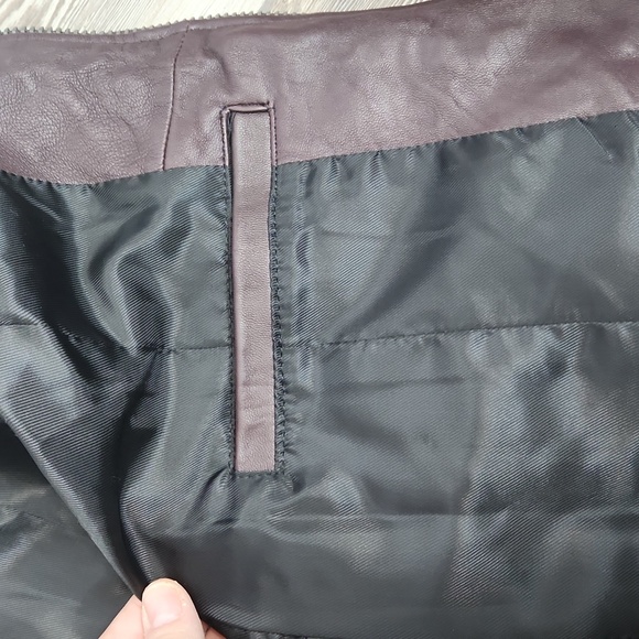 Marc New York Andrew Marc Diamond Quilted Leather Moto Jacket - Extra Small - Picture 11 of 13